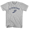 Altrincham Running Track Winged Foot Youth Cotton T-shirt by Tribe Lacrosse