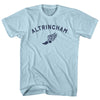 Altrincham Running Track Winged Foot Adult Cotton T-shirt by Tribe Lacrosse