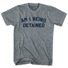 Am I Being Detained Womens Tri-Blend Junior Cut T-Shirt by Tribe Lacrosse