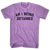 Am I Being Detained Adult Tri-Blend T-shirt by Tribe Lacrosse