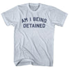 Am I Being Detained Adult Tri-Blend T-shirt by Tribe Lacrosse