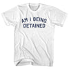 Am I Being Detained Womens Cotton Junior Cut T-Shirt by Tribe Lacrosse