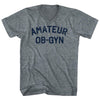Amateur OB-GYN Adult Tri-Blend V-neck T-shirt by Tribe Lacrosse