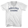 Ambulance Chasing Adult Cotton V-neck T-shirt by Tribe Lacrosse