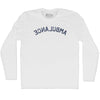 Ambulance Adult Cotton Long Sleeve T-shirt by Tribe Lacrosse