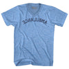 Ambulance Adult Tri-Blend V-neck T-shirt by Tribe Lacrosse