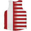 American Flag And Canada Flag Combination Athletic Tank Top