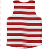 American Flag And Malaysia Flag Combination Athletic Tank Top