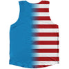 American Flag And Somalia Flag Combination Athletic Tank Top