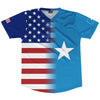 American Flag And Somalia Flag Combination Soccer Jersey Made In USA by Tribe Lacrosse