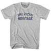 American Heritage Adult Cotton T-shirt by Tribe Lacrosse