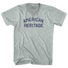 American Heritage Adult Tri-Blend V-neck T-shirt by Tribe Lacrosse