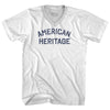 American Heritage Adult Tri-Blend V-neck T-shirt by Tribe Lacrosse