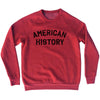 American History Adult Tri-Blend Sweatshirt by Tribe Lacrosse