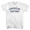 American History Womens Cotton Junior Cut T-Shirt by Tribe Lacrosse