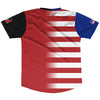 American Flag And Antigua And Barbuda Flag Combination Soccer Jersey Made In USA
