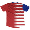 American Flag And Bermuda Flag Combination Soccer Jersey Made In USA