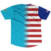 American Flag And DR Congo Flag Combination Soccer Jersey Made In USA