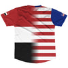 American Flag And Egypt Flag Combination Soccer Jersey Made In USA