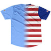 American Flag And Fiji Flag Combination Soccer Jersey Made In USA