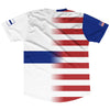 American Flag And FinlAnd Flag Combination Soccer Jersey Made In USA