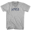 Ames Adult Cotton V-neck T-shirt by Tribe Lacrosse