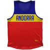 Andorra Country Finish Line Athletic Sport Tank Top Made In USA by Ultras
