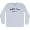 Angel Hair Pasta Adult Tri-Blend Long Sleeve T-shirt by Tribe Lacrosse