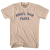 Angel Hair Pasta Adult Cotton T-shirt by Tribe Lacrosse