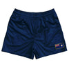 Anguilla Country Heritage Flag Rugby Shorts Made In USA by Rugby Shorts