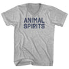 Animal Spirits Adult Cotton V-neck T-shirt by Tribe Lacrosse