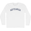 Aotearoa Adult Cotton Long Sleeve T-shirt by Tribe Lacrosse