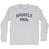 Apostle Paul Adult Cotton Long Sleeve T-shirt by Tribe Lacrosse