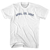 April 29, 1992 Womens Cotton Junior Cut T-Shirt by Tribe Lacrosse