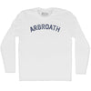 Arbroath Adult Cotton Long Sleeve T-shirt by Tribe Lacrosse