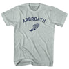 Arbroath Running Track Winged Foot Adult Tri-Blend T-shirt by Tribe Lacrosse