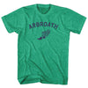 Arbroath Running Track Winged Foot Adult Tri-Blend T-shirt by Tribe Lacrosse