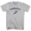 Arbroath Running Track Winged Foot Adult Cotton T-shirt by Tribe Lacrosse