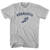 Arbroath Running Track Winged Foot Adult Cotton T-shirt by Tribe Lacrosse