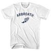 Arbroath Running Track Winged Foot Adult Cotton T-shirt by Tribe Lacrosse