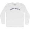 Archaeopteryx Adult Cotton Long Sleeve T-shirt by Tribe Lacrosse