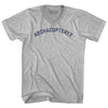 Archaeopteryx Adult Cotton V-neck T-shirt by Tribe Lacrosse