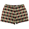 Argile Patterns Shorty Short Gym Shorts 2.5" Inseam Made In USA by Tribe Lacrosse