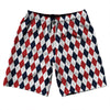 Argile Patterns 10" Swim Shorts Made in USA by Tribe Lacrosse