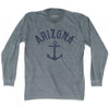Arizona State Anchor Home Tri-Blend Adult Long Sleeve T-shirt by Ultras