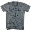 Arizona State Anchor Home Tri-Blend Adult V-neck Womens T-shirt by Ultras