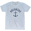 Arkansas State Anchor Home Tri-Blend Adult T-shirt by Ultras