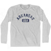 Arkansas USA Adult Cotton Long Sleeve T-shirt by Ultras