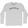 Arkansawyer Adult Cotton Long Sleeve T-shirt by Tribe Lacrosse