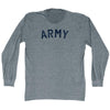Army Adult Tri-Blend Long Sleeve T-shirt by Tribe Lacrosse